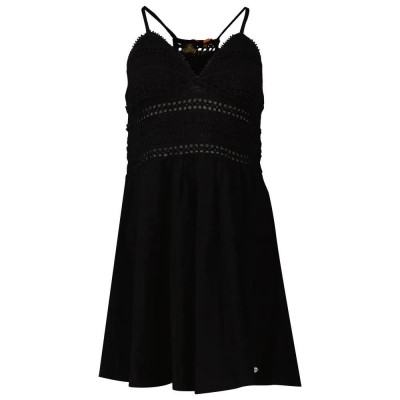 рокля,дамски,поли,и,рокли,superdry,lace,long,sleeve,short,dress,black