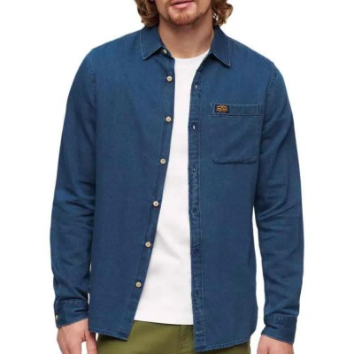 риза,с,дълъг,ръкав,мъжки,ризи,superdry,m4010802a,long,sleeve,shirt,blue