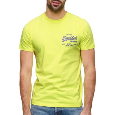 тениска,мъжки,тениски,superdry,neon,vl,short,sleeve,t,shirt,neon,yellow,(yellow)