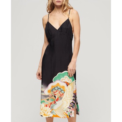 рокля,дамски,поли,и,рокли,superdry,printed,slip,sleveless,long,dress,multicolor