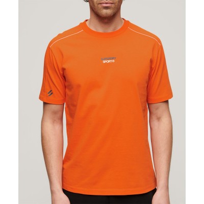 тениска,мъжки,тениски,superdry,sport,tech,logo,relaxed,short,sleeve,t,shirt,orange
