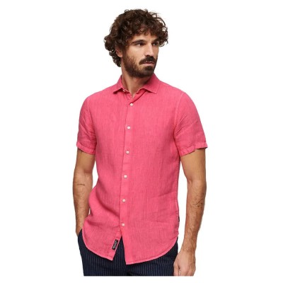 тениска,мъжки,тениски,superdry,studios,casual,linen,short,sleeve,t,shirt,pink,(new,house,pink)