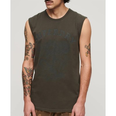 тениска,мъжки,тениски,superdry,tattoo,graphic,sleeveless,t,shirt,brown,(vintage,black)