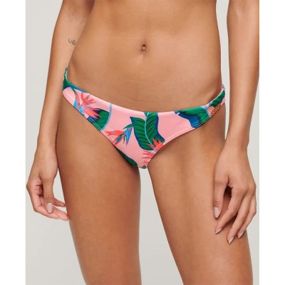 дамски,бански,костюми,superdry,tropical,cheeky,bikini,bottom,multicolor,(malibu,pink,paradise)