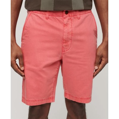 къси,панталони,мъжки,панталони,superdry,vintage,officer,chino,shorts,coral,(red)