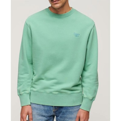 блуза,мъжки,пуловери,superdry,vintage,washed,sweatshirt,lagoon,aqua,(green)
