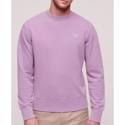 блуза,мъжки,пуловери,superdry,vintage,washed,sweatshirt,purple,(lavender,purple)