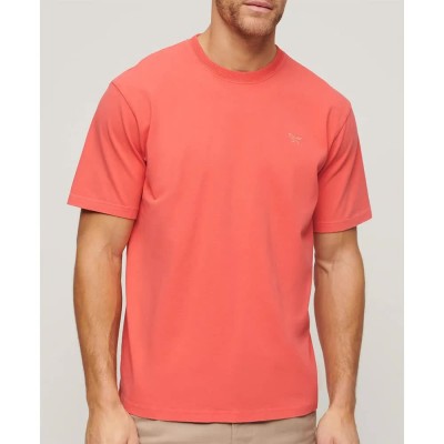 тениска,мъжки,тениски,superdry,vintage,washed,t,shirt,orange,(hot,coral)