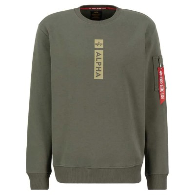 блуза,мъжки,пуловери,alpha,industries,alpha,rp,sweatshirt,dark,olive,(green)