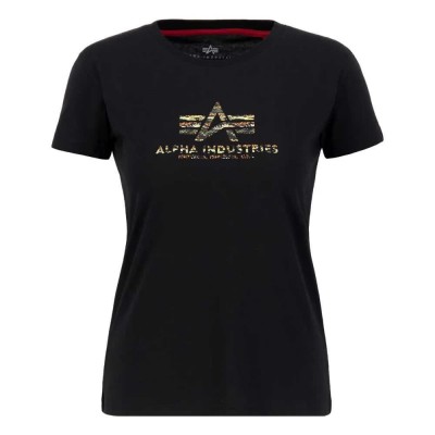 тениска,мъжки,тениски,alpha,industries,basic,t,camo,print,short,sleeve,t,shirt,black,(black)