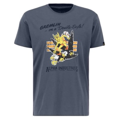 тениска,мъжки,тениски,alpha,industries,gremlin,t,short,sleeve,t,shirt,blue