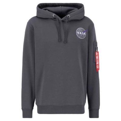 суичър,мъжки,пуловери,alpha,industries,nasa,orbit,hoodie,grey