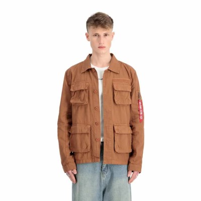 мъжки,якета,alpha,industries,ripstop,cargo,overshirt,brown,(hazel,brown)