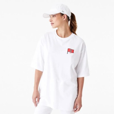 тениска,мъжки,тениски,дамски,тениски,new,era,mlb,burger,grphc,boston,red,sox,t,shirt,white,(white)