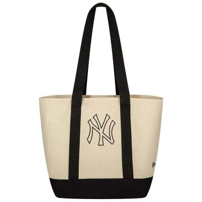 чанта,всички,чанти,new,era,mlb,premium,new,york,yankees,tote,bag,beige