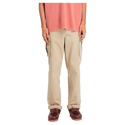 панталони,мъжки,панталони,timberland,brookline,twill,cargo,pants,lemon,pepper,(beige)