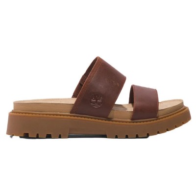 сандали,дамски,сандали,и,чехли,timberland,clairemont,way,slide,sandals,brown,(dark,red,full,grain)