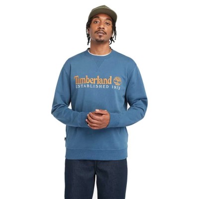 блуза,мъжки,пуловери,timberland,established,1973,embroidery,logo,sweatshirt,blue,(dark,denim)