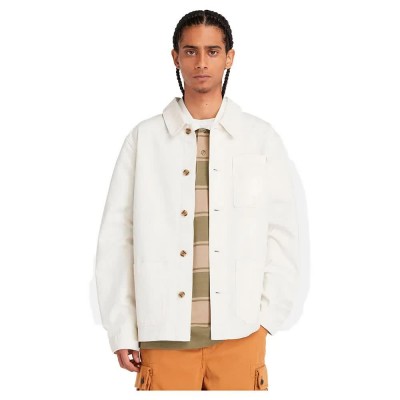 яке,мъжки,якета,timberland,kempshire,washed,canvas,chore,jacket,vintage,white,(beige)