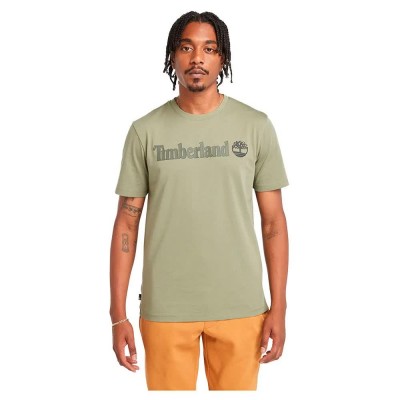 тениска,мъжки,тениски,timberland,kennebec,river,linear,logo,short,sleeve,t,shirt,cassel,earth,(green)
