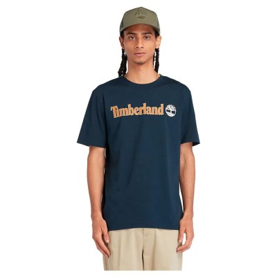 тениска,мъжки,тениски,timberland,kennebec,river,linear,logo,short,sleeve,t,shirt,blue,(dark,sapphire)