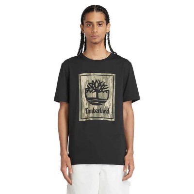 тениска,мъжки,тениски,timberland,stack,logo,camo,short,sleeve,t,shirt,black