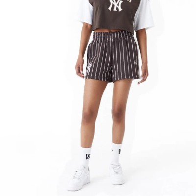 къси,панталони,дамски,панталони,new,era,mlb,lifestyle,new,york,yankees,sweat,shorts,brown,(dark,brown)