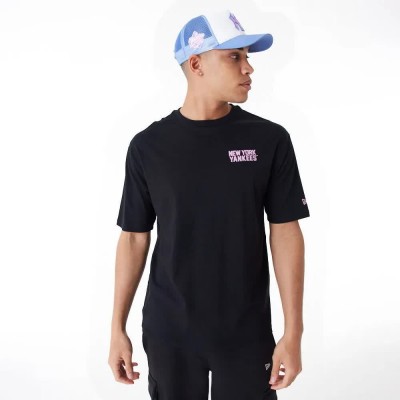 тениска,мъжки,тениски,new,era,mlb,wordmark,new,york,yankees,short,sleeve,t,shirt,black