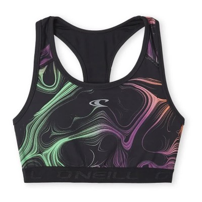 o´neill,active,sport,medium,impact,sports,bra,black