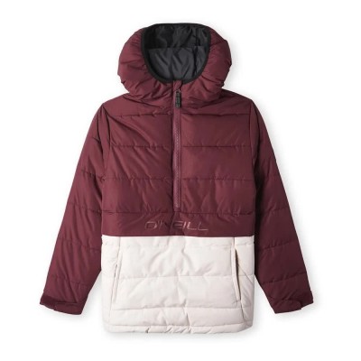 яке,детски,якета,и,палта,o´neill,o´riginals,anorak,puffer,jacket,beige,red,(windsor,wine,colour,block)