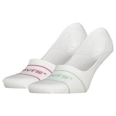 чорапи,мъжки,чорапи,levi´s,®,sport,no,show,socks,2,pairs,aqua,foam,pink,(white)