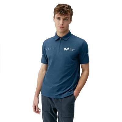 мъжки,блузи,с,яка,born,living,yoga,movistar,short,sleeve,polo,blue,(sea,blue)