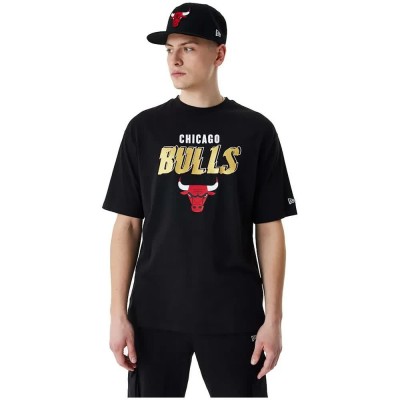тениска,мъжки,тениски,new,era,team,script,chicago,bulls,short,sleeve,t,shirt,black