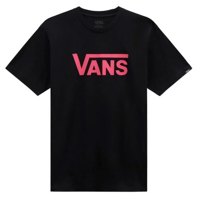 тениска,мъжки,тениски,vans,classic,short,sleeve,t,shirt,black,honeysuck,(black)