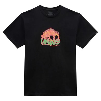 тениска,мъжки,тениски,vans,fiery,friend,short,sleeve,t,shirt,black