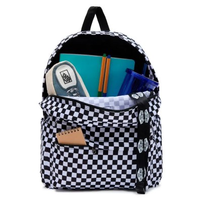 раница,раници,vans,old,skool,check,22l,backpack,multicolor