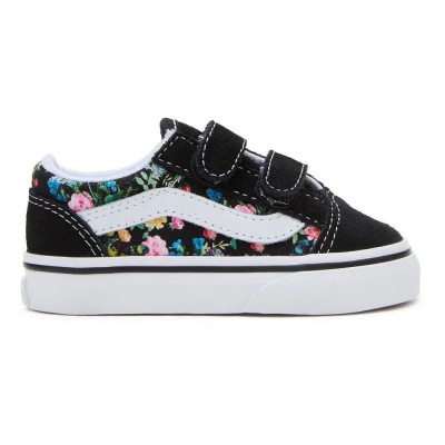 маратонки,детски,маратонки,vans,old,skool,v,trainers,wild,black,wh,(multicolor)