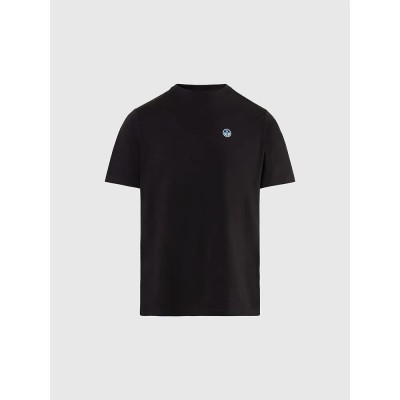 тениска,мъжки,тениски,north,sails,basic,bollo,short,sleeve,t,shirt,black,(black)