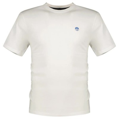 тениска,мъжки,тениски,north,sails,basic,bollo,short,sleeve,t,shirt,beige,(white)