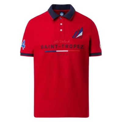 мъжки,блузи,с,яка,north,sails,lvdst,short,sleeve,polo,red