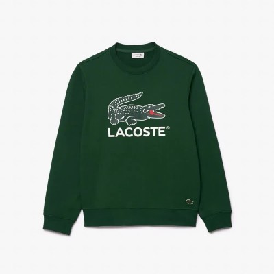 блуза,мъжки,пуловери,lacoste,sh1281,sweatshirt,green,(green)