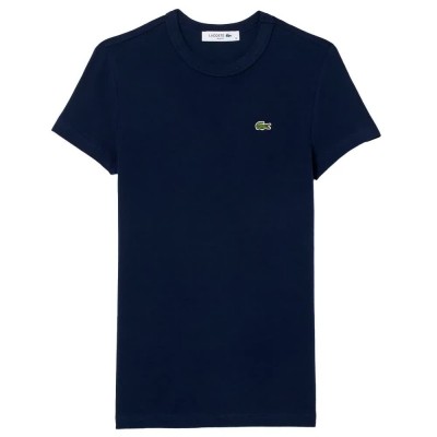 тениска,дамски,тениски,lacoste,tf7218,short,sleeve,t,shirt,blue