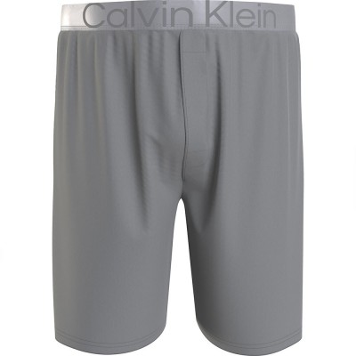 пижама,мъжко,бельо,calvin,klein,000nm2267e,shorts,pyjama,grey