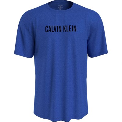 тениска,мъжки,пижами,calvin,klein,000nm2567e,short,sleeve,pyjama,t,shirt,blue,(dazzling,blue)
