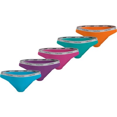 дамско,бельо,дамски,бикини,и,танкини,calvin,klein,000qd5208e,panties,5,units,multicolor,(pl,grn,fch,fdr,dhl,bl,atl,vbrt,org)
