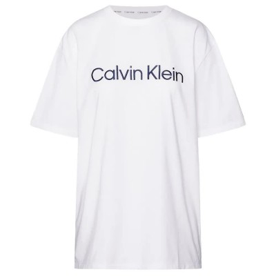 тениска,дамски,тениски,calvin,klein,000qs7069e,short,sleeve,t,shirt,white