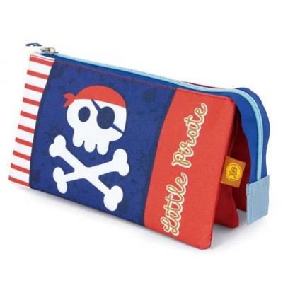 канцеларски,принадлежности,pirata,triple,21x11x3.5,cm,pencil,case,red,(multicolor)