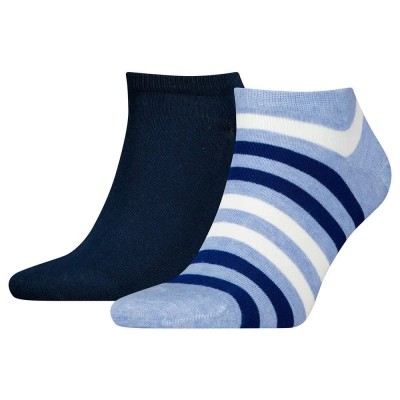 чорапи,мъжки,чорапи,tommy,hilfiger,duo,stripe,sneaker,short,socks,2,pairs,multicolor,(light,blue,melange)