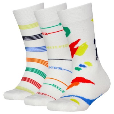 чорапи,детски,чорапи,tommy,hilfiger,giftbox,fun,socks,3,pairs,multicolor,(multicolor)
