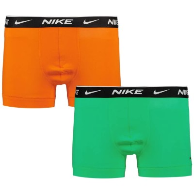 боксерки,мъжко,бельо,nike,eday,trunk,boxers,2,units,green,orange,(stadium,green,safety,orange)
